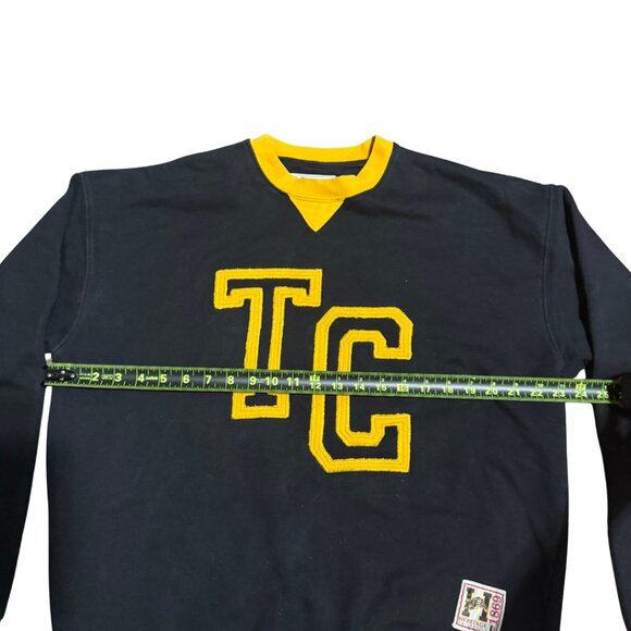 Vintage Hamilton Ti-Cats Sweater Black Crewneck | Chenille Varsity Letters | XL - Picture 12 of 12